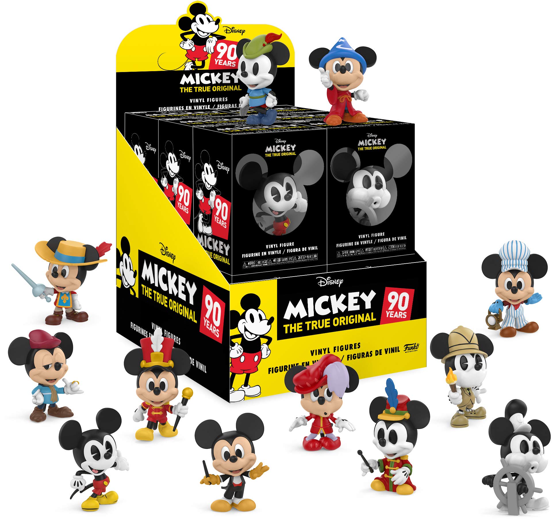 Funko Mystery Mini - Disney - 1 Of 12 to Collect - Styles Vary - Disney Standard Characters - Collectable Vinyl Figure - Gift Idea - Official Merchandise - Toys for Kids & Adults - Movies Fans
