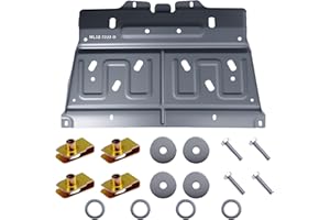 Upgraded 3D Manganese Steel Splash Panel Shield Under Cover | Compatible with 2015-2024 Ford F-150 (Excluding Raptor & 3.0L D