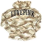 Victoria's Secret Pink Oversized Campus Hooded Tee Shirt