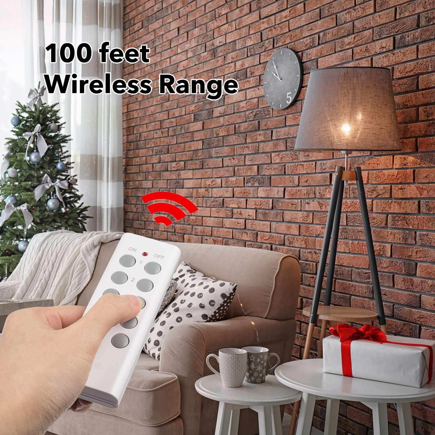 BN-LINK ES1513-5-2 Wireless Remote Control Outlet with Extra Long Range (5 Pack) - - 