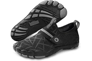 SEEKWAY Barefoot Water Shoes for Kids - Wide Toe Box and Quick-Dry Sand Shoes Toddler for Hiking Swim Beach Pool Kayak Sport Accessories, Camping Essentials Must-Haves for Boys Girls Sizes