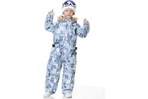 Bluemagic Kid's Baby One Piece Snowsuits Overalls Ski Suits Jackets Coats Jumpsuits Winter Outdoor Waterproof Snowboarding