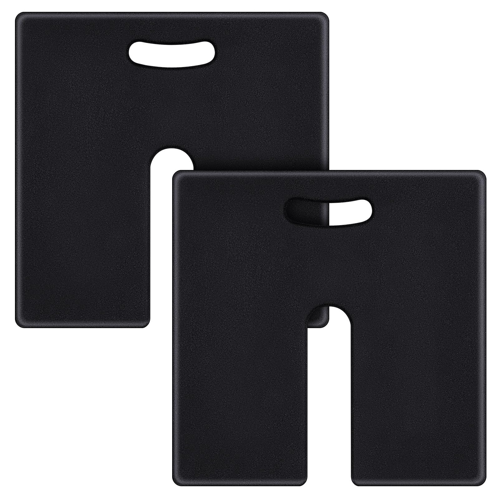 Photo 1 of MorningRo 2 Pcs Pipe and Drape Backdrop Base Weights 23 Lbs Weigh Down Backdrop Stands with Heavy Rubber Base for Canopy Curtain Stand Photo Shoots Outdoor Wedding Decor, 17.7 x 17.7 Inch Black