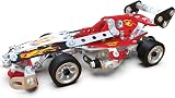 Meccano 10-in-1 Racing Vehicles STEM Kit with 225 Parts Tools 8+ view 5