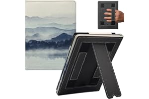 GOVTVA Stand Case for Onyx Boox Go 6, Poke 5/5s,Poke 6/6s Premium PU Leather Cover Fits Go Series 6 Inch B/W eReader with Aut