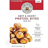 King Arthur Baking Company Soft & Chewy Pretzel Bites Mix Kit 15.6 oz., Baking Mix - Ready in 1 hour