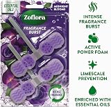 Zoflora Midnight Blooms Toilet Rim Blocks 2 x 48g Continuous Freshness view 2