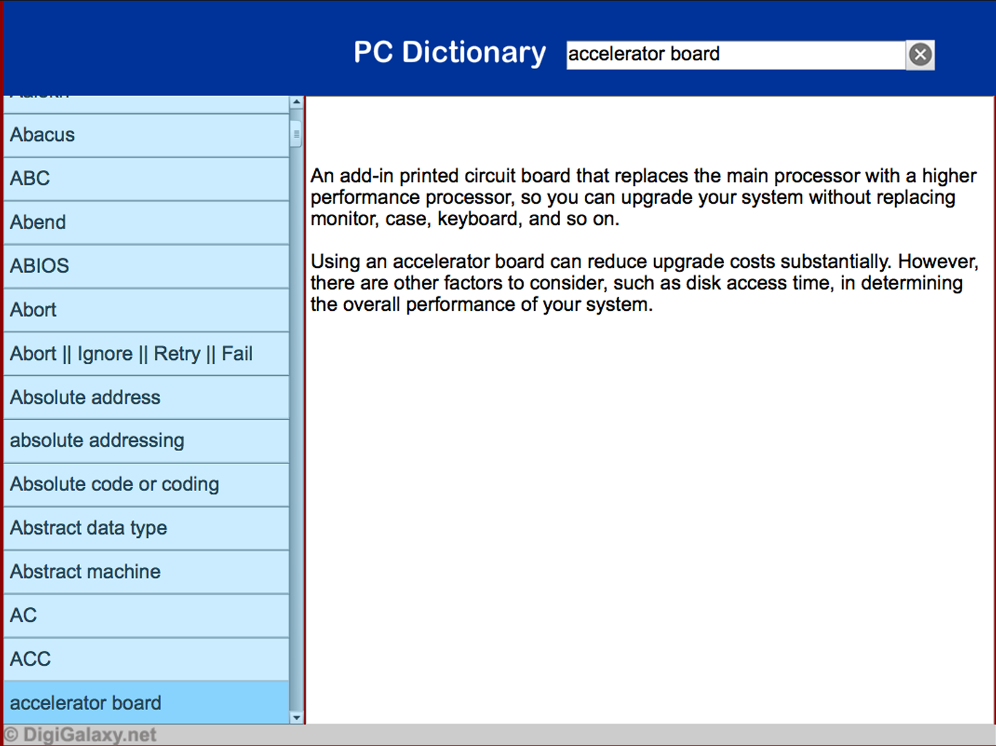 PC Users - Computer Dictionary Desktop Encyclopedia [Download] - Thumbnail 2