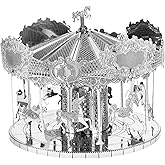 Metal Earth Merry Go Round 3D Metal Model Kit Fascinations