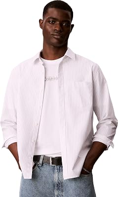Maglietta Grafica da Uomo SS 30 EU Repeat Stnd Logo Graphi Lv04lh802g (Confezione da 1), Bianco (Bianco Brillante), M