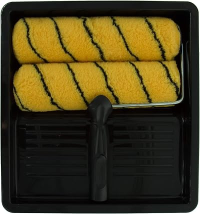 Coral 43101 Max Coat Paint Roller Kit with HEADLOCK Frame 9in 1.5in Dia