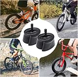 YunSCM 2-Pack 16x1.50/1.75/1.90 Heavy Duty Bike Tubes AV32 Schrader view 9