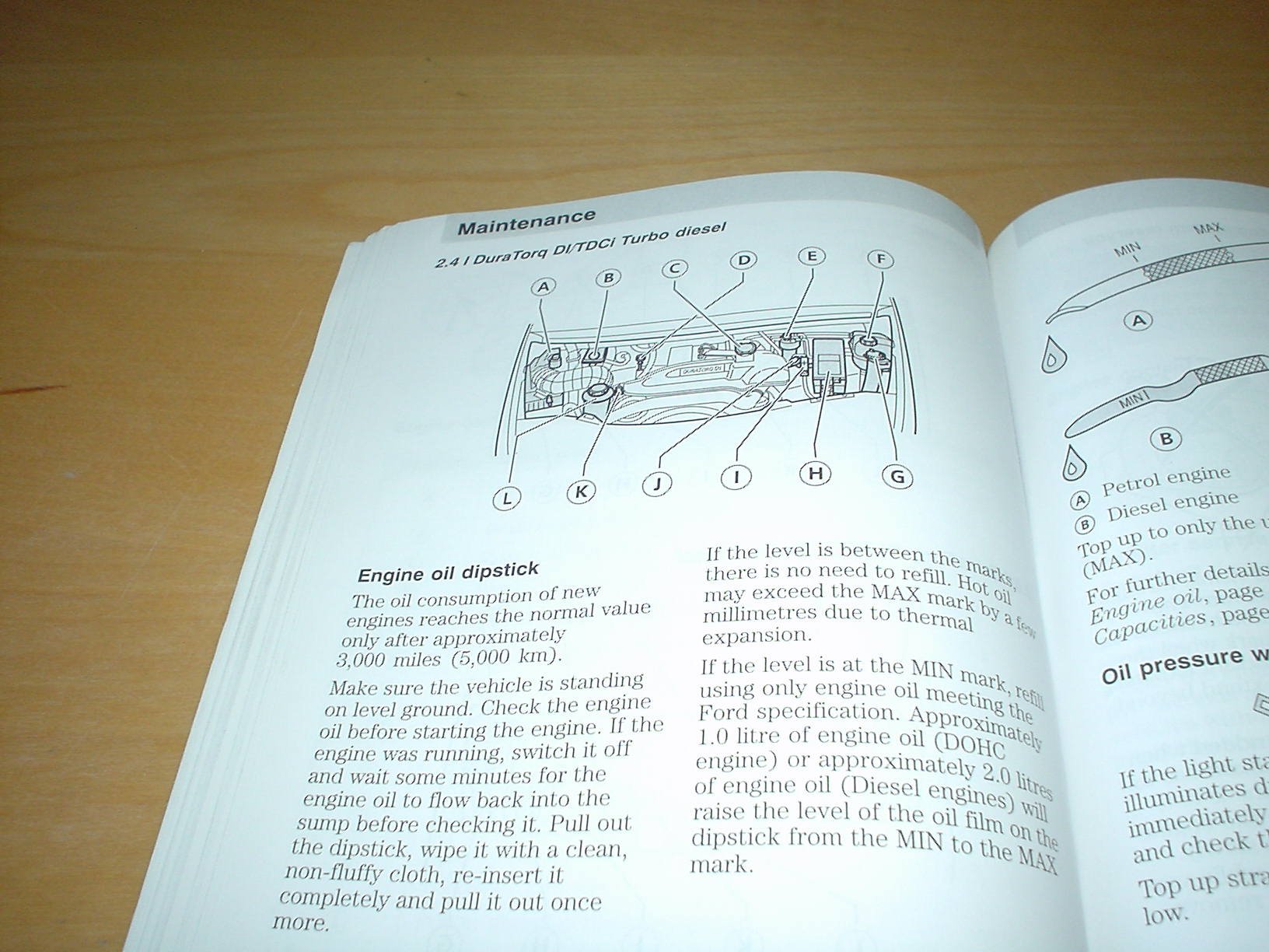 FORD TRANSIT MK6 OWNERS MANUAL HANDBOOK c/w WALLET (2000 - 2006) BUS, VAN,  KOMBI, CHASSIS CAB, FLATBED TRUCK - 2.0 2.3 2.4 LITRE DI TDCi DURATORQ  ENGINES ...