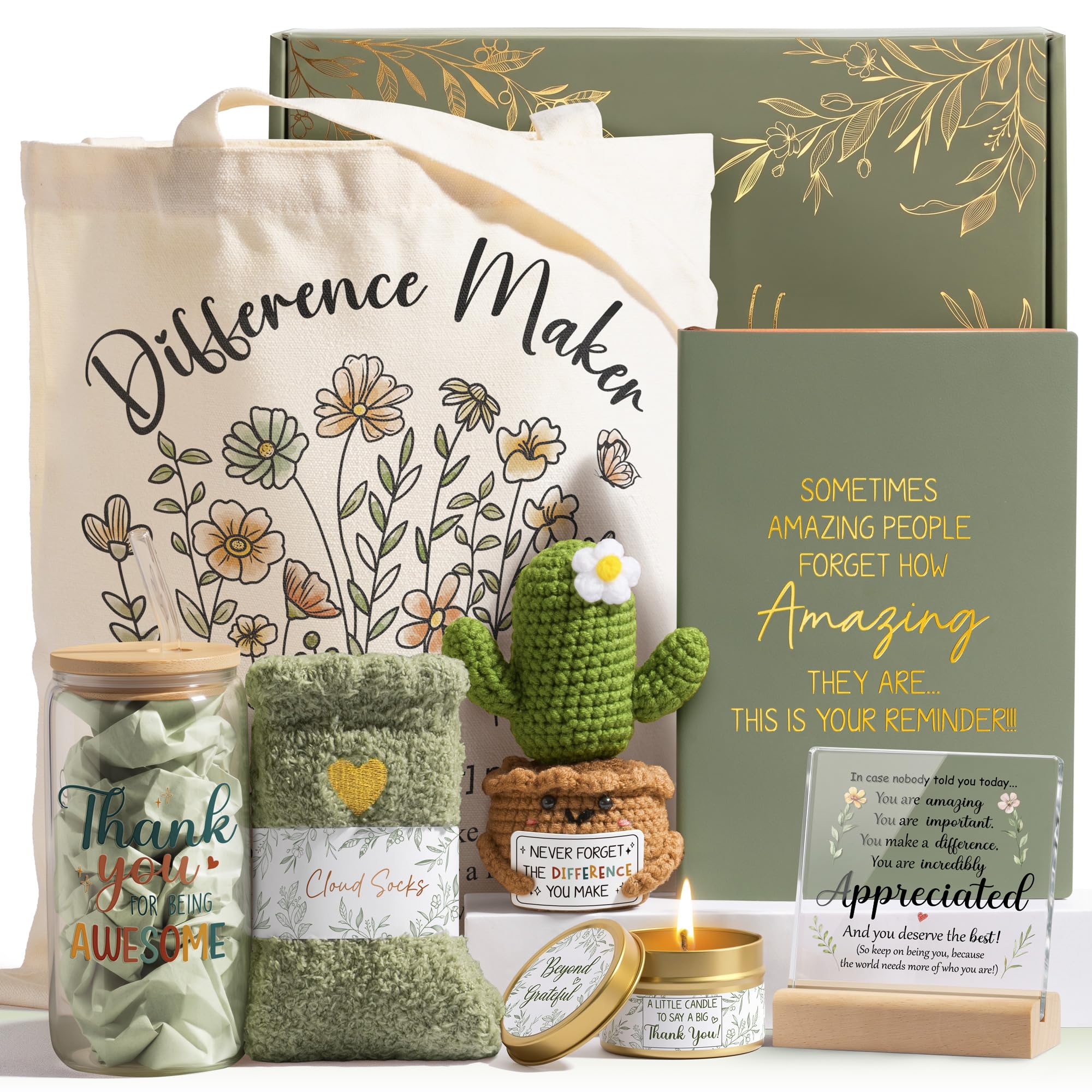Thank You Gifts for Women Boss Day Employee Appreciation Gifts for Coworker | Teachers Appreciation Gifts for Women Nurses St