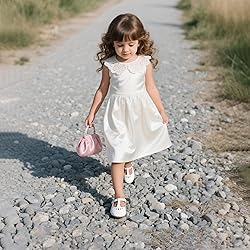 Tegeek Girls Toddler/Little Kid Mary Jane Flats