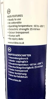 WISKA Onegel Transparent Silicone Gel 300ml Electrical Sealant view 2