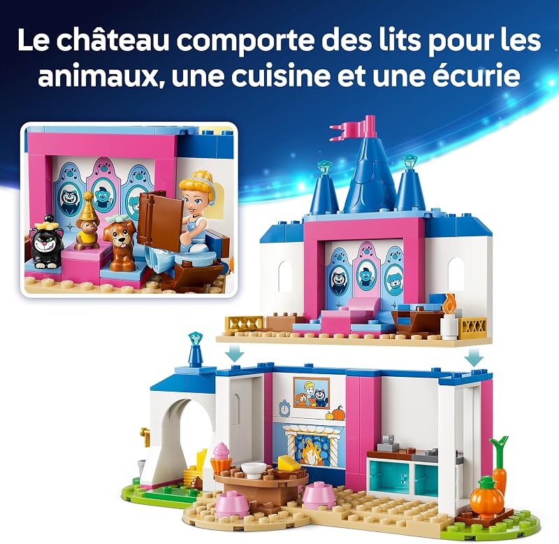 Disney Princess Château de Cendrillon et Ses Amis Animaux 43283