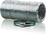 VENTS 4 inch Extractor Fan Kit 100mm Vent Cover 3m Duct Jubilee Clips Cooker view 6