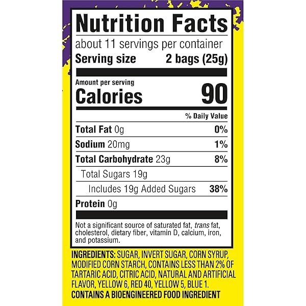 SOUR PATCH KIDS SOFT & CHEWY HALLOWEEN CANDY, 22 TRICK OR TREAT BAGS