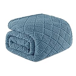 Whale Flotilla Fuzzy Fleece King Size Blanket for