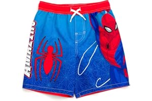 Marvel UPF 50+ Swim Trunks Bathing Suit Toddler to Big Kid Sizes (2T - 18-20)