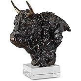 Uttermost 18148 Bison - Sculpture-13.25 Inches Tall and 11 Inches Wide