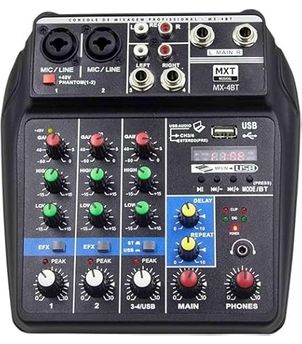 Behringer Pro Mixer DJX900USB Professional 5 Canais, Preto