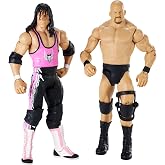 WWE MATTEL Wrestlemania 32 Steve Austin and Bret Figure (2 Pack)