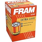 FRAM PH8316 Extra Guard Oil Filter | Fits 2000-2004 Ford Focus 2.0L; 1998-2003 Escort 2.0L; 2001-2008 Ka 1.6L; 2005-2006 Jeep Liberty 2.8L