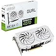 ASUS Dual GeForce RTX™ 4070 EVO White OC Edition (PCIe 4.0, 12GB GDDR6X, DLSS 3, HDMI 2.1a, DisplayPort 1.4a, 2.5-Slot Design, Axial-tech Fan Design)