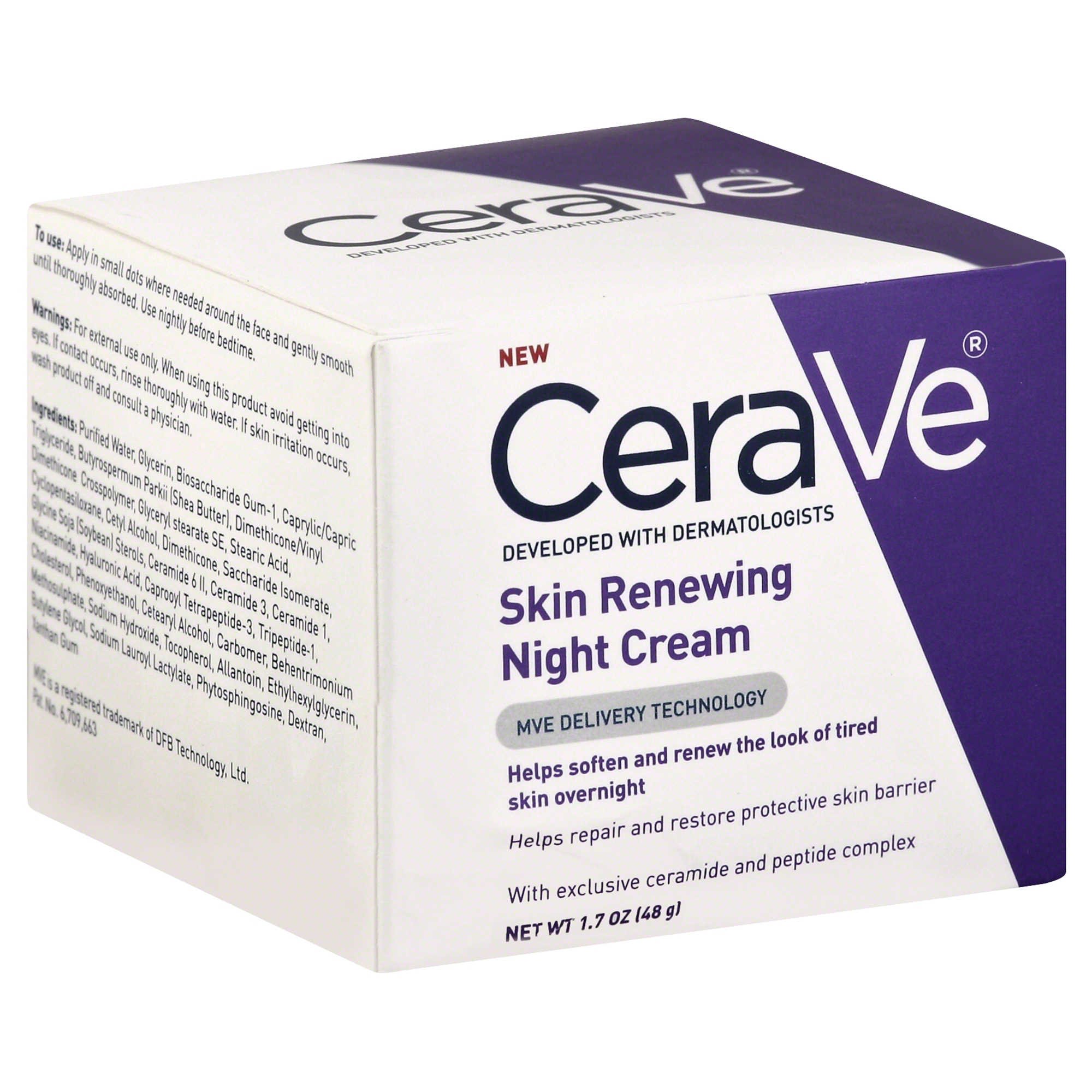 cerave night moisturiser