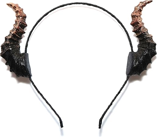 Amazon ペットラバーズ 頭飾造形 悪魔 ツノ カチューシャ ブラック 金箔仕上げ Ny 05 デビル 角 なかの由峰 デザイン コスプレ 仮装 通販
