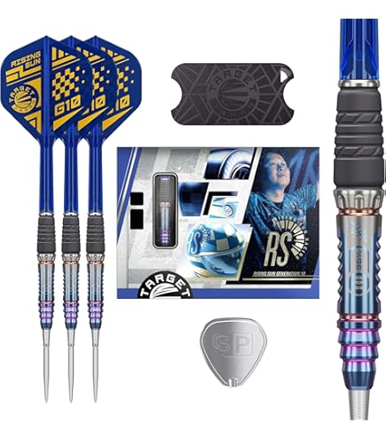 Amazon.com : Target Japan Rising Sun G10 Soft Tip Darts 21.5g, 95