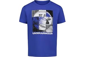 Under Armour Boys' Short Sleeve Shirt, Crewneck, Lightweight and Breathable