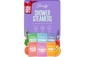 Cleverfy Shower Steamers Aromatherapy – Stocking Stuffers for Women, Men, Teens and Adults – Christmas Gifts for Women, Men, 