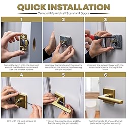 Mega Handles - Prime Privacy I Lever Door Lock