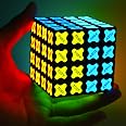 TOSY Magnet Cube 2x2 - 8 Blocks, 2 In 1 Toy: 2x2x2 Puzzle Cube And Customizable Infinity Cube, Glowing, UV Flashlight Accessory, Fidget/Sensory/STEAM Magnet Tiles Toy