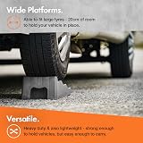 VonHaus Caravan Levelling Ramp Set 2.5 Tonne 3-Step Non-Skid Chocks view 3