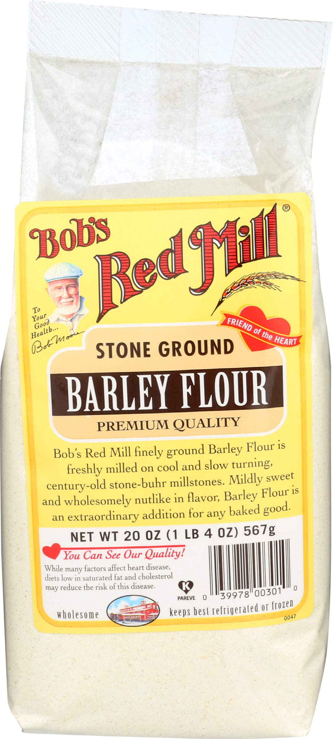 Bobs Red Mill Barley Flour, 20 Ounce Buy Online in United Arab