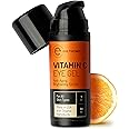 Eve Hansen Vitamin C Eye Gel - Under Eye Cream for Dark Circles and Puffiness - Anti-Aging Eye Repair Cream with Hyaluronic Acid - Under Eye Treatment for All Skin Types - Eye Brightening Cream - 1 oz