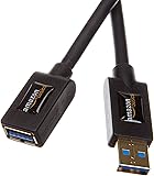 AmazonBasics USB 3.0 A-Male to A-Female Extension Cable 3 m / 9.8 Feet