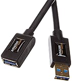AmazonBasics USB 3.0 Extension Cable - A-Male to A-Female - 9.8 Feet (3.0 Meters)