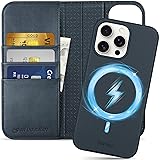 SHIELDON Wallet Case for iPhone 15 Pro Max, Genuine