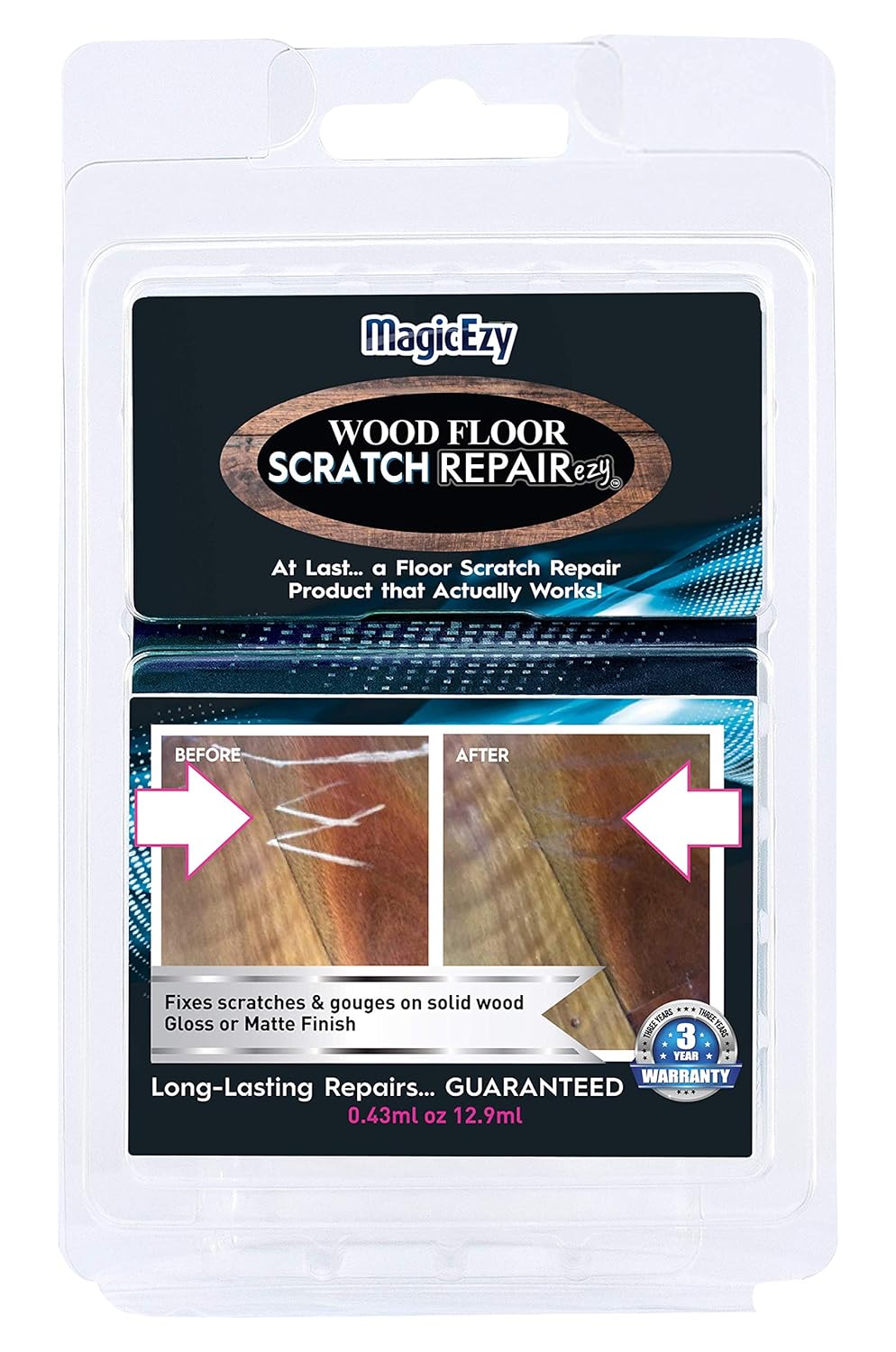 Magicezy Wood Floor Scratch Repairezytm Repair Scratches And