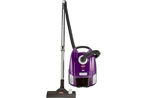 BISSELL Zing Lightweight, Bagged Canister Vacuum, Purple, 2154A