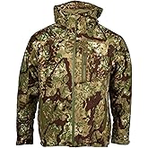 Kryptek Vellus Jacket for Men's | 3-Point Adjustable Hood, Waterproof & Windproof, Insulated Thinsulate Platinum for Hunting