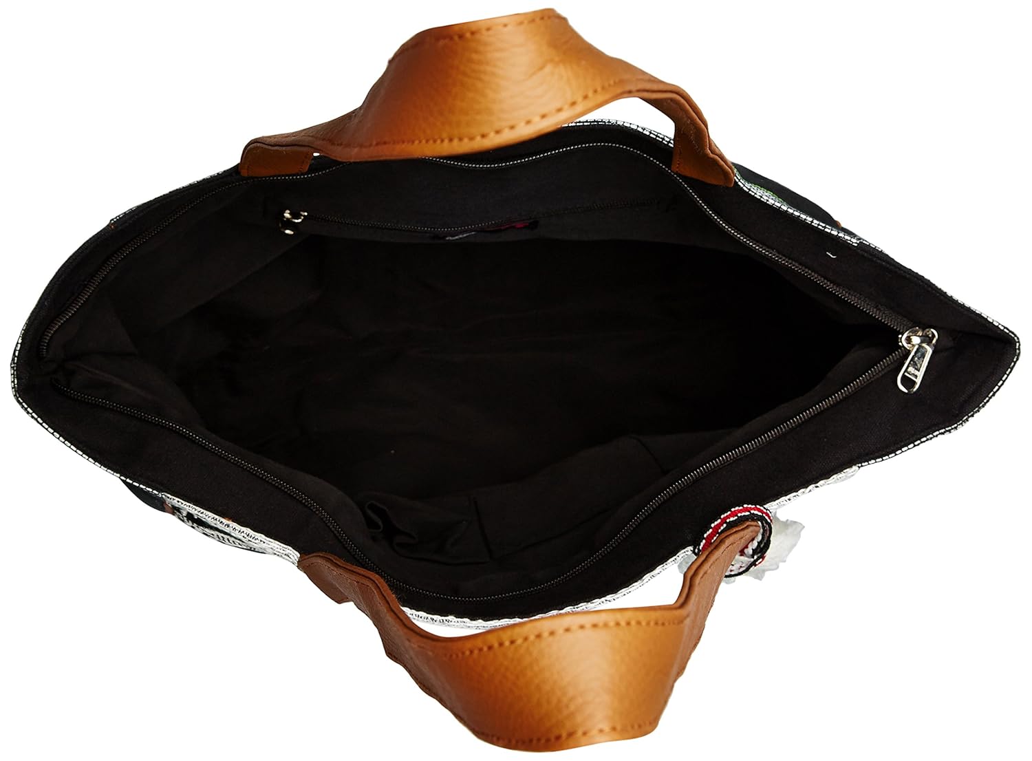 kanvas katha women's tote bag (multicolor) ()