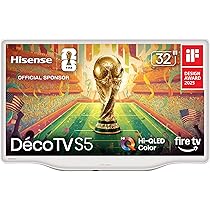 Hisense 32 polegadas S5 DécoTV Series QLED FHD Smart Fire TV