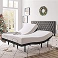 Furgle Adjustable Bed Frame, Adjustable Bed Base Split King for Stress Management, Zero Gravity Base, Head and Foot Incline with 3-Speed Massage, Anti-Snore, Memory Pre-Sets（2TXL）