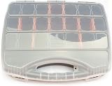 Toolzone Medium 380mm Divided Compartment Organiser Plastic Storage Case Box view 3